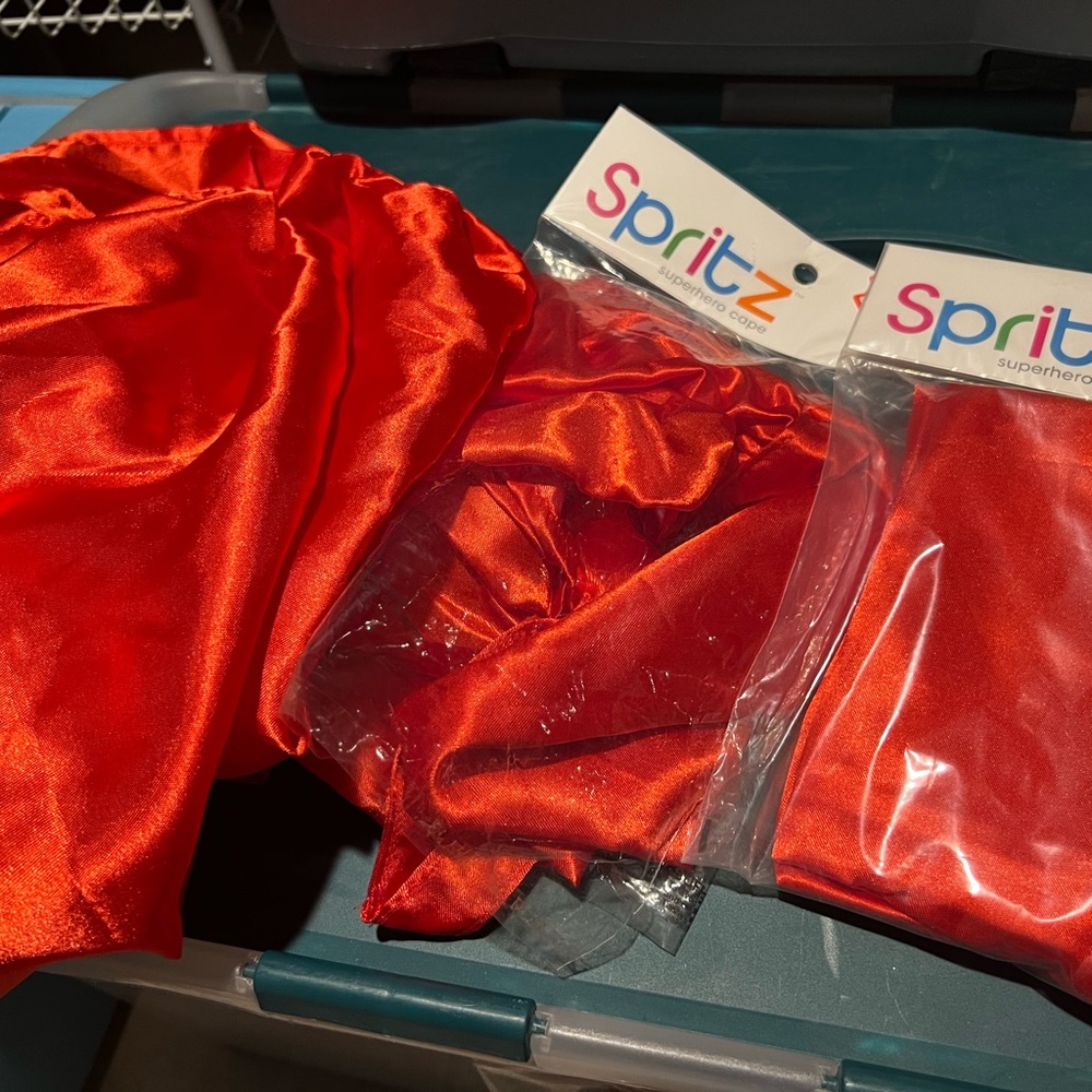 3 new super hero capes